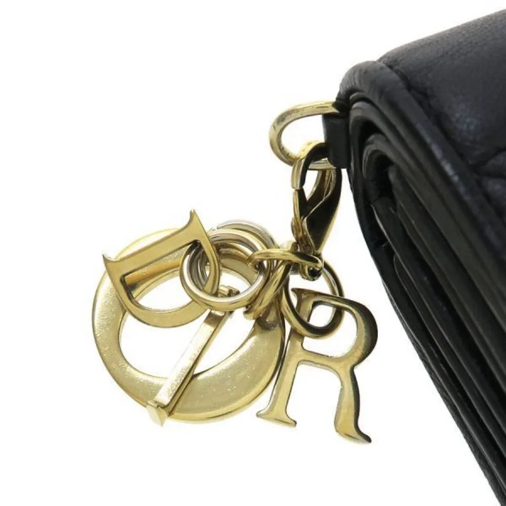 Christian Dior Lady Dior Lotus Wallet m900
